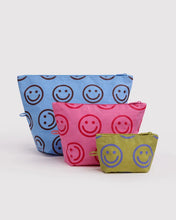 Load image into Gallery viewer, Baggu Go Pouch Set - Pop Happy Mix