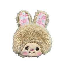 Load image into Gallery viewer, Monchhichi Sakura Coin Purse - Beige Bunny