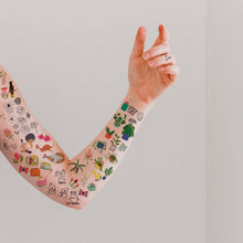 Load image into Gallery viewer, Dinosaur Roar Temporary Tattoos