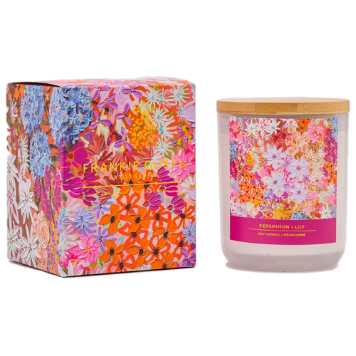Franki Gusti Candle Artist Series - Persimmon + Lily