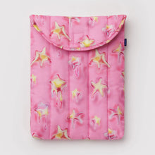 Load image into Gallery viewer, Baggu Puffy Laptop Sleeve 13"/14" Dancing Star