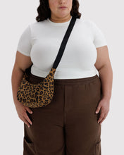 Load image into Gallery viewer, Baggu - Small Nylon Crescent Bag Leopard