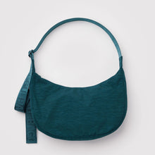 Load image into Gallery viewer, Baggu Medium Nylon Crescent Bag Deep Sea