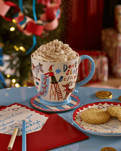 Load image into Gallery viewer, Eleanor Bowmer Dear Santa Mug &amp; Snack Plate