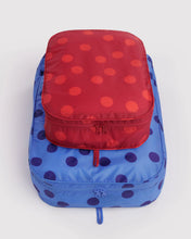 Load image into Gallery viewer, Baggu Large Packing Cube Set Polka Dot Mix