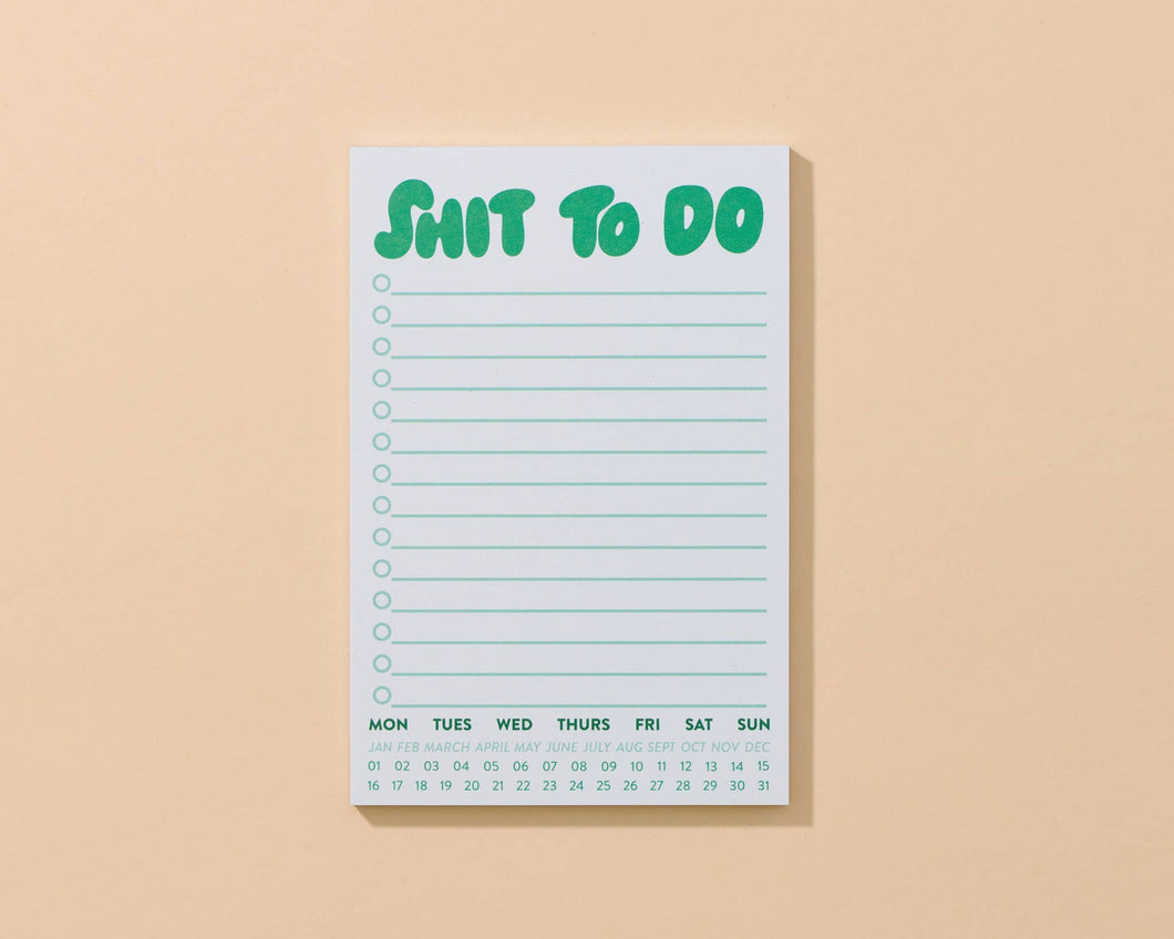 Sh%t To Do Notepad