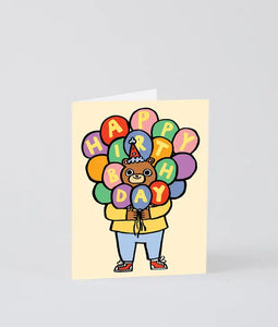 Happy Birthday Bear Card