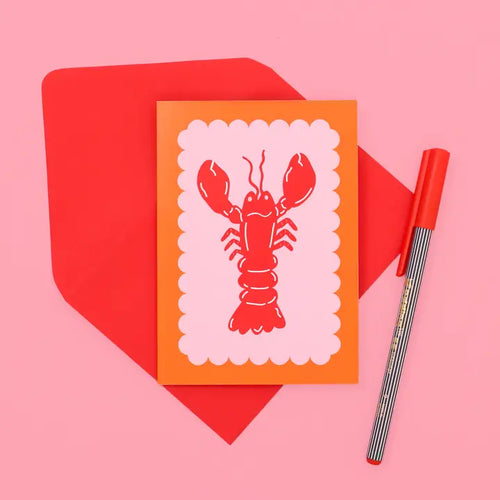 Lobster Scallop Card