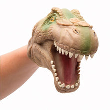 Load image into Gallery viewer, T Rex Dinosaur Hand Puppet