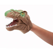 Load image into Gallery viewer, T Rex Dinosaur Hand Puppet