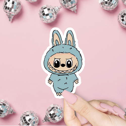 Labubu Sticker : Light Blue