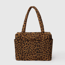 Load image into Gallery viewer, Baggu Small Cloud Carry-On Leopard