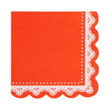 Load image into Gallery viewer, Doily Edge Cocktail Napkin (24ct)