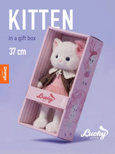 Load image into Gallery viewer, Lucky Kitty Plush Sophie: Cozy Night