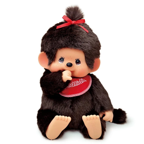 Monchhichi Plush Girl Brown