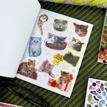 Load image into Gallery viewer, Hiss-terically Funny Cat Sticker Book