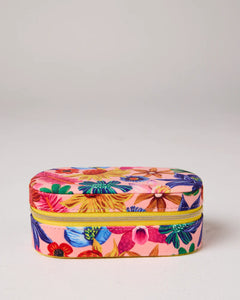 KIP & Co. Wild Flowers In Bloom Travel Velvet Jewellery Box
