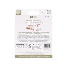 Load image into Gallery viewer, Christmas Bow Saucer Crackers | POS | 8 Pack | Holiday |