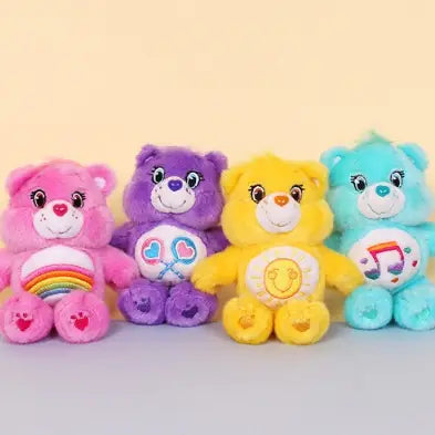 Care Bears Plush Keychains Bag Point Charm Ring