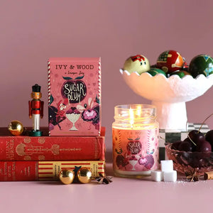 Ivy & Wood Sugar Plum Limited Edition Christmas Candle