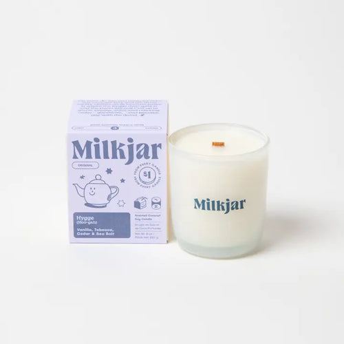 Milkjar Hygge - Vanilla, Tobacco & Cedar Coconut Soy 8oz Candle