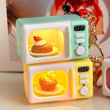 Load image into Gallery viewer, Mini Microwave Keychain Light &amp; Sound Toy