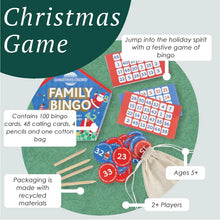 Load image into Gallery viewer, Christmas Crowd Family Bingo Game