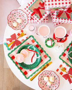 Candy Cane Plate