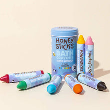 Load image into Gallery viewer, Honeysticks Bath Crayons Super Jumbos 7pk