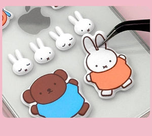 Miffy Puffy Stickers Set