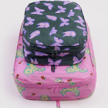 Load image into Gallery viewer, Baggu Large Packing Cube Set Spring Animals