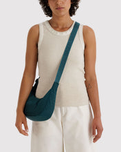 Load image into Gallery viewer, Baggu - Small Nylon Crescent Bag Deep Sea