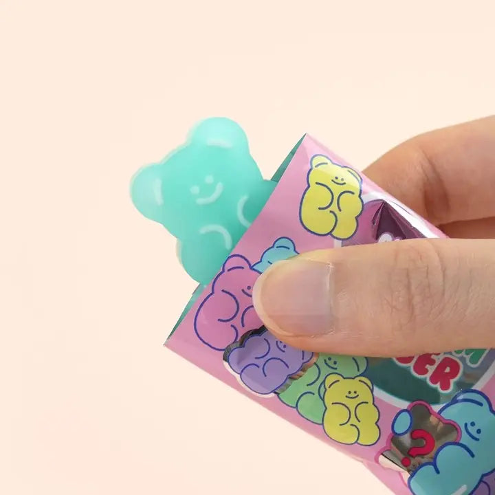 Adorable Gummy Jelly Bear Random Eraser Box