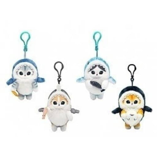 Mofusand Shark Costume Bag Charms Key Chain