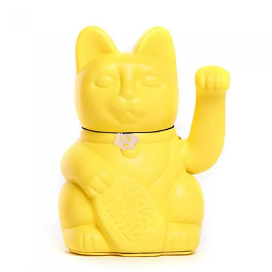 Lucky Cat Lemon Yellow