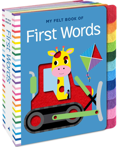 Chunky Felt Tabbed Book First Words