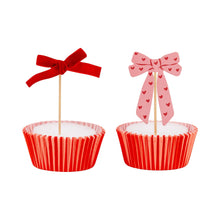 Load image into Gallery viewer, Bow Cupcake Kit