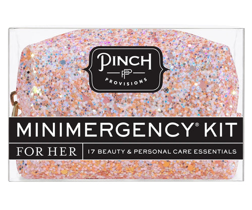 Glitter Minimergency Kit Rosé