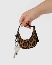 Load image into Gallery viewer, Baggu Crescent Bag Charm Leopard
