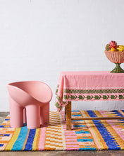 Load image into Gallery viewer, KIP &amp; Co. Flower Chain Embroidered Standard Rectangle Tablecloth