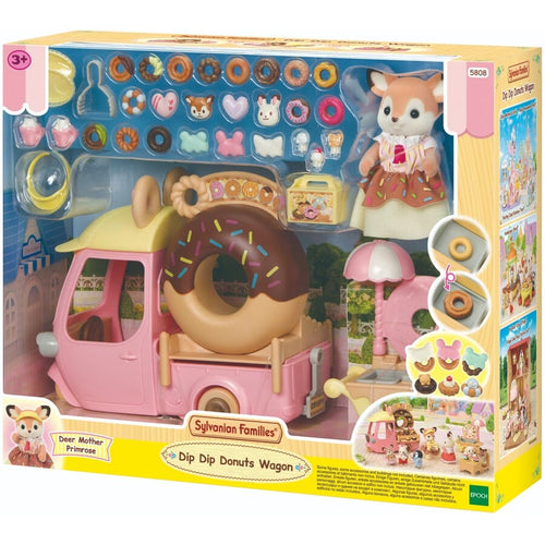 Sylvanian Families Dip Dip Donuts Wagon