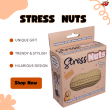 Load image into Gallery viewer, Stress Nuts | Christmas Novelty Gifts | Squishy Squeeze Toy