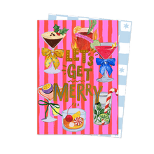 Load image into Gallery viewer, Let's Get Merry Card