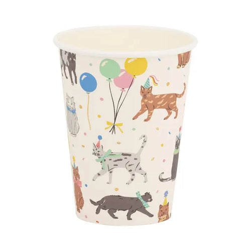 Cat Party Cup  (Pack 8)