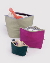 Load image into Gallery viewer, Baggu Go Pouch Set Lagoon Mix