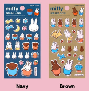 Miffy Puffy Stickers Set