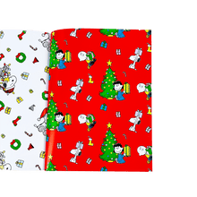 Load image into Gallery viewer, Peanuts Holiday Wrapping Paper Book