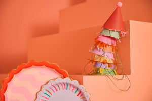 Top Off The Fun Mini Glitter Party Hats (Set of 6)