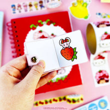 Load image into Gallery viewer, Cute &amp; Sweet Mini Sticker Book Keychain