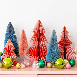 Pink & Red Tree Honeycomb Set